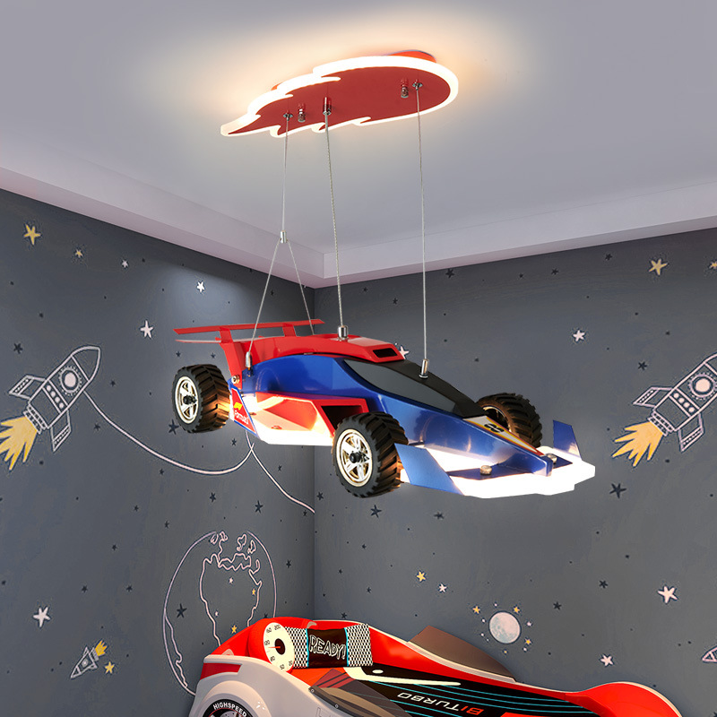 Baby Nursery Chandelier - Luminárias de Carro de Corrida para