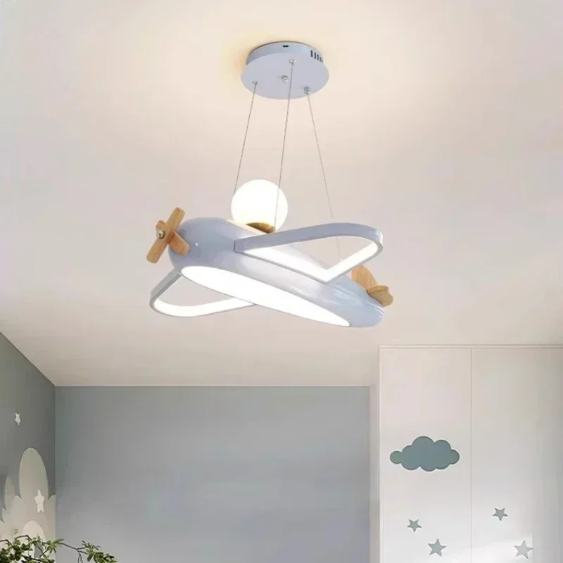 Baby Nursery Chandelier - Nordic avião lâmpadas modernas lustres do