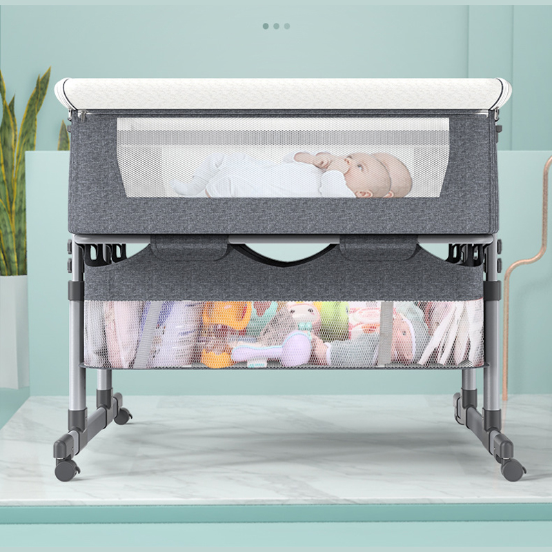 Baby Nursery Hamper - Berço gêmeo, berço para bebês com