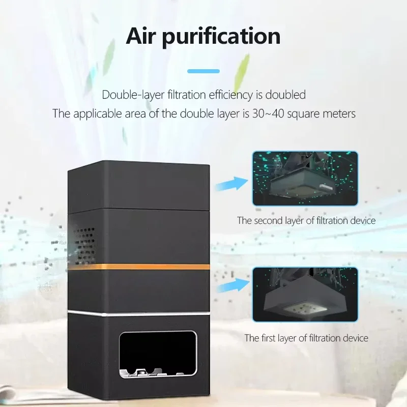 Baby Nursery Air Purifier - Purificador de Ar Portátil para Quarto