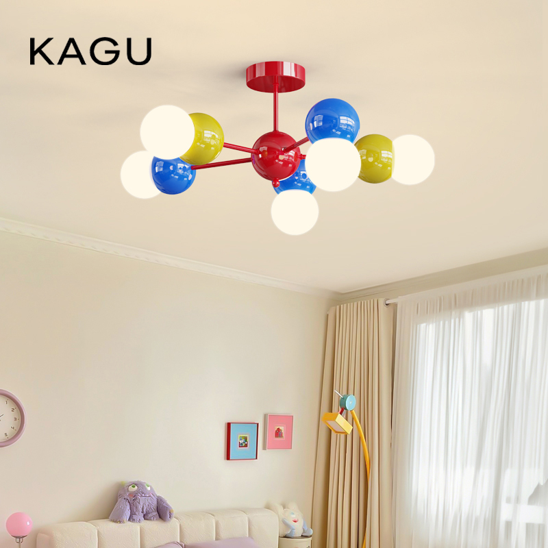 Baby Nursery Chandelier - Lustre KAGU Bubble Ball - Luminária