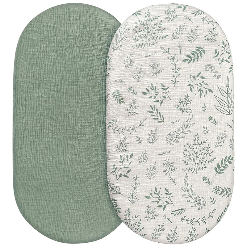 Baby Nursery Hamper - Lençóis de musselina para bebê, menina,