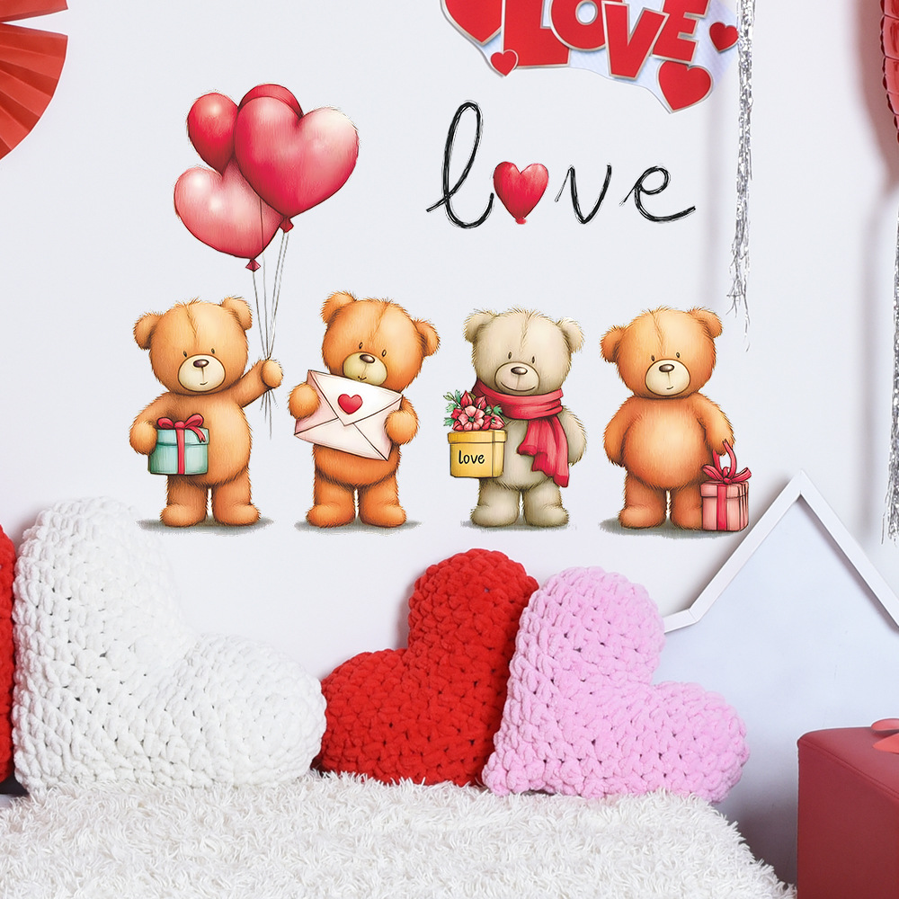 Romântico dos desenhos animado - Baby Nursery Vinyl Wall Stickers avaliação e preço