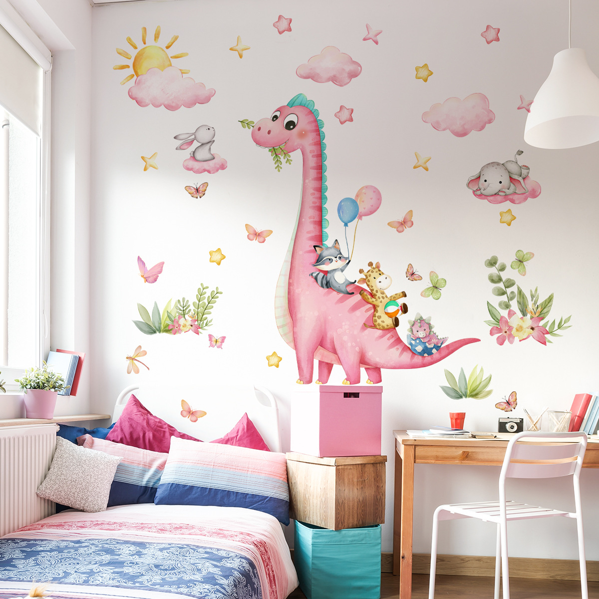 Grande dos desenhos animados r - Baby Nursery Vinyl Wall Stickers avaliação e preço