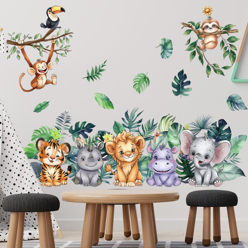 Adesivos de parede de animais  - Baby Nursery Vinyl Wall Stickers avaliação e preço