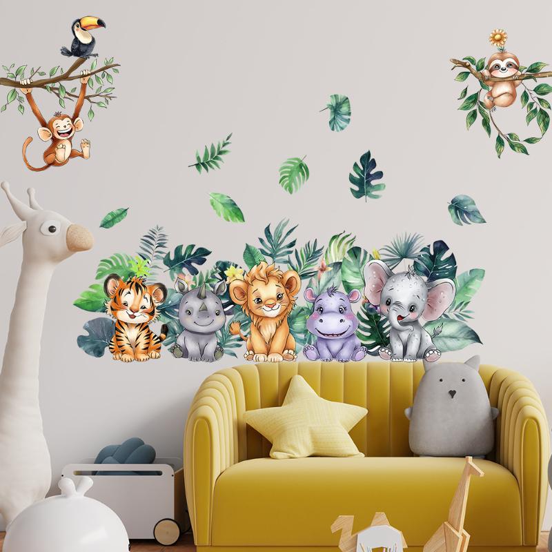 Adesivos de parede de animais  - Baby Nursery Vinyl Wall Stickers avaliação e preço