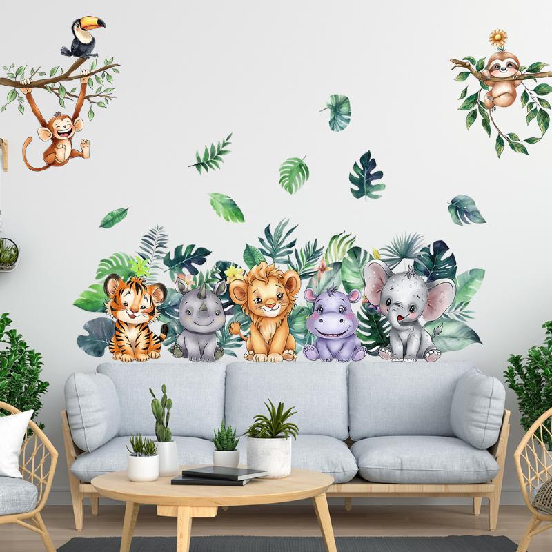 Adesivos de parede de animais  - Baby Nursery Vinyl Wall Stickers avaliação e preço