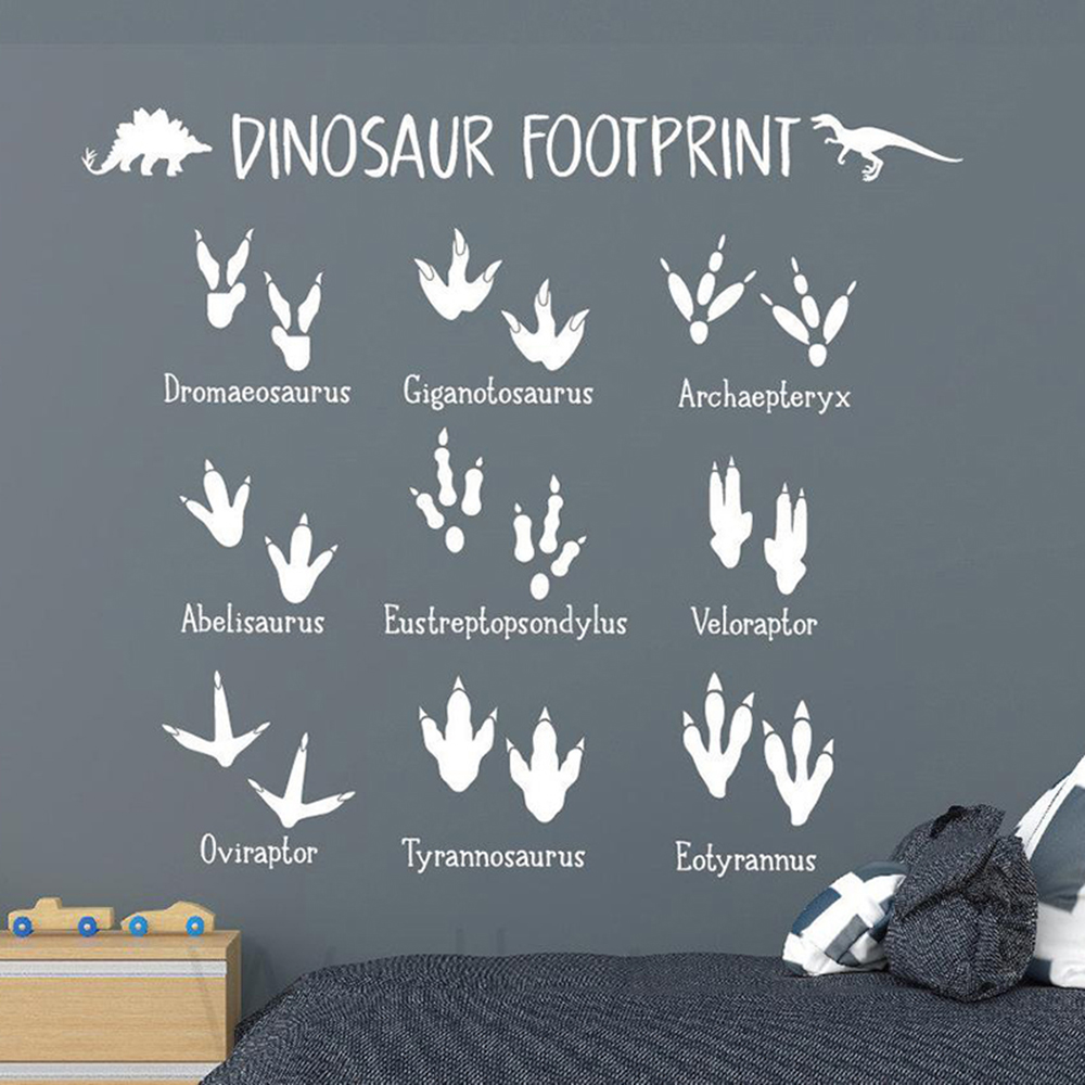 Adesivo de parede de pata de p - Baby Nursery Vinyl Wall Stickers avaliação e preço