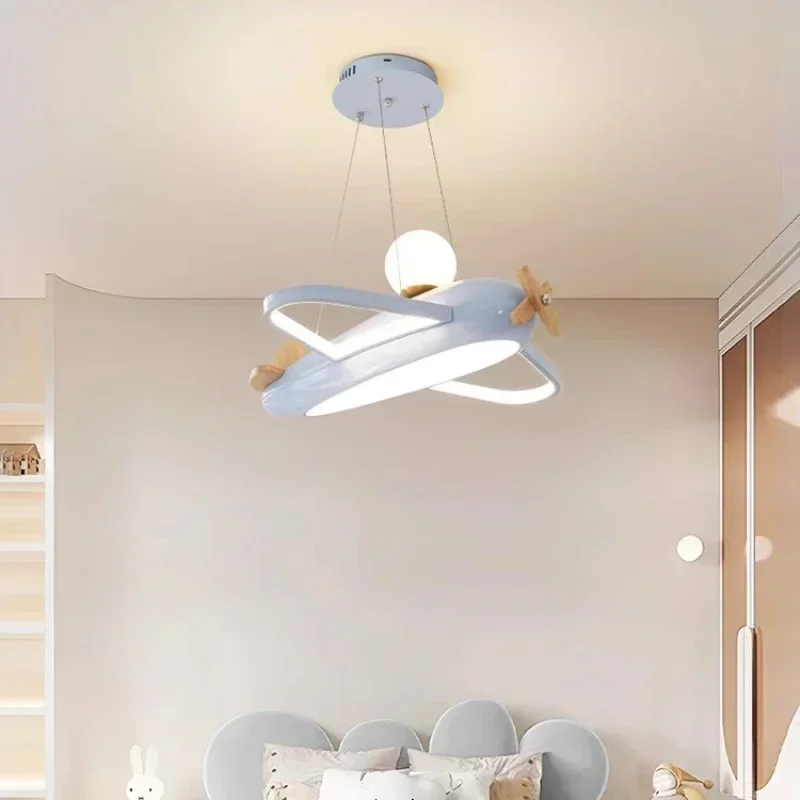 Nordic avião lâmpadas modernas - Baby Nursery Chandelier avaliação e preço