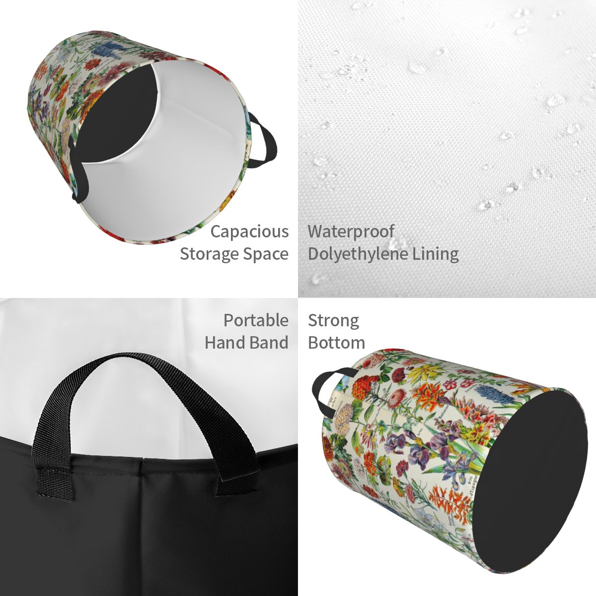 Adolphe Millot Hd Fleurs Cesta - Baby Nursery Hamper avaliação e preço