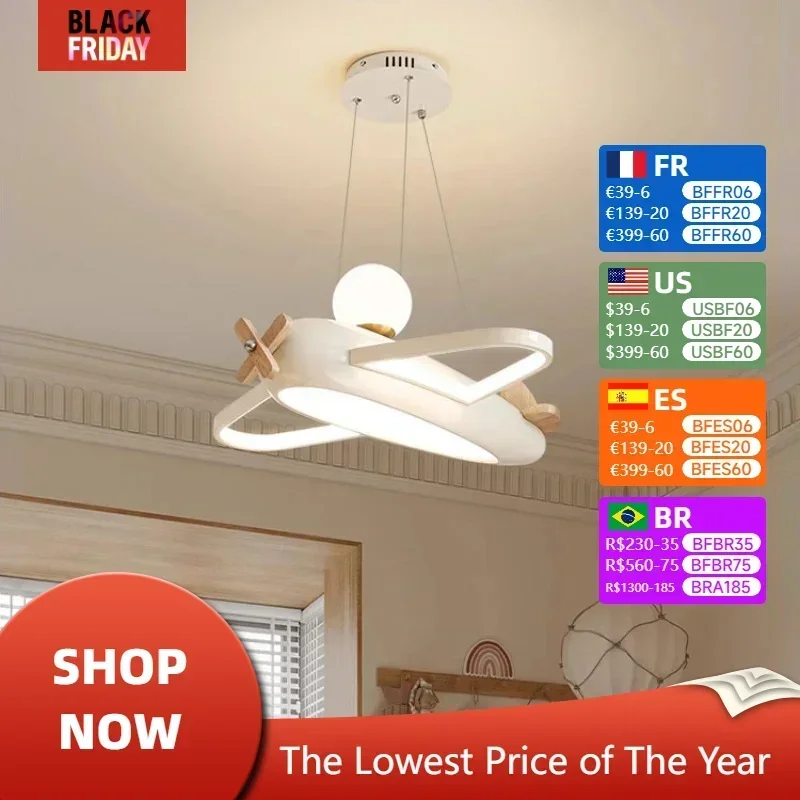 Lâmpadas de avião moderno quar - Baby Nursery Chandelier avaliação e preço