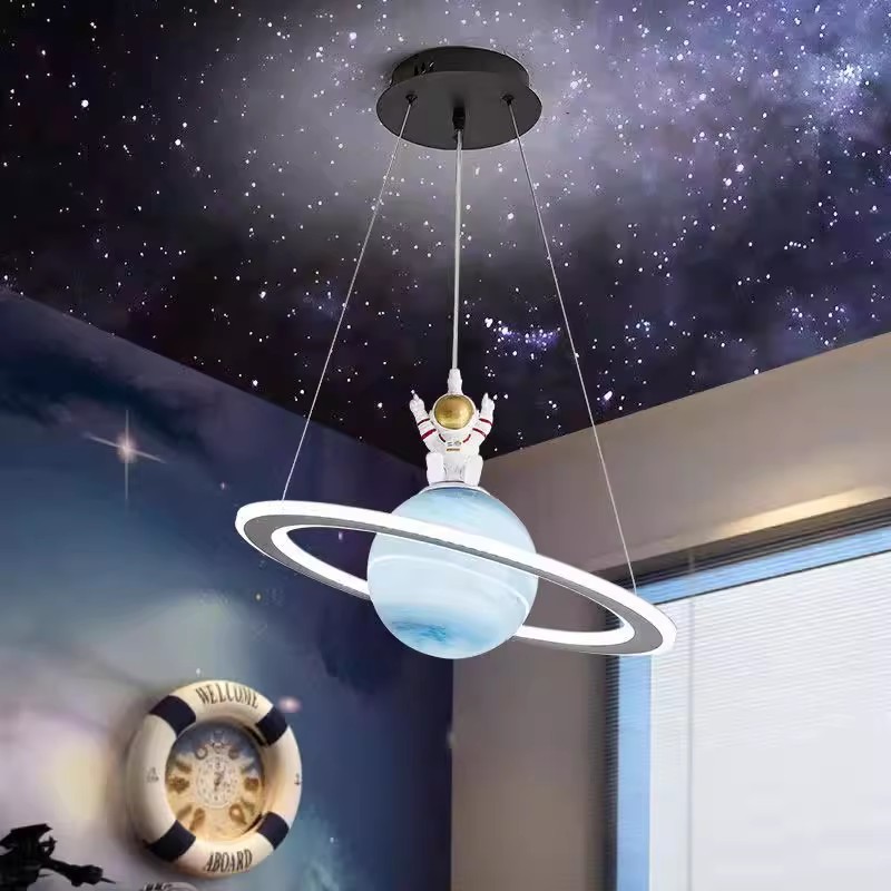 Planeta luz lustres do quarto  - Baby Nursery Chandelier avaliação e preço