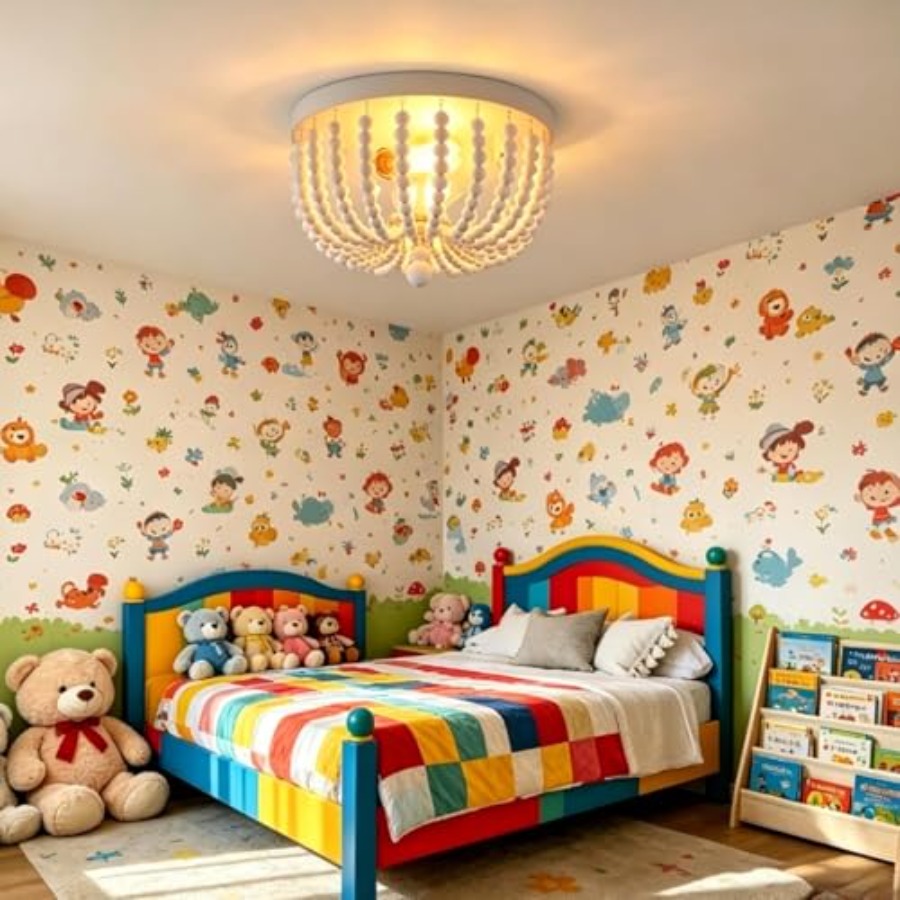 Luminárias de Teto Embutidas,  - Baby Nursery Chandelier avaliação e preço