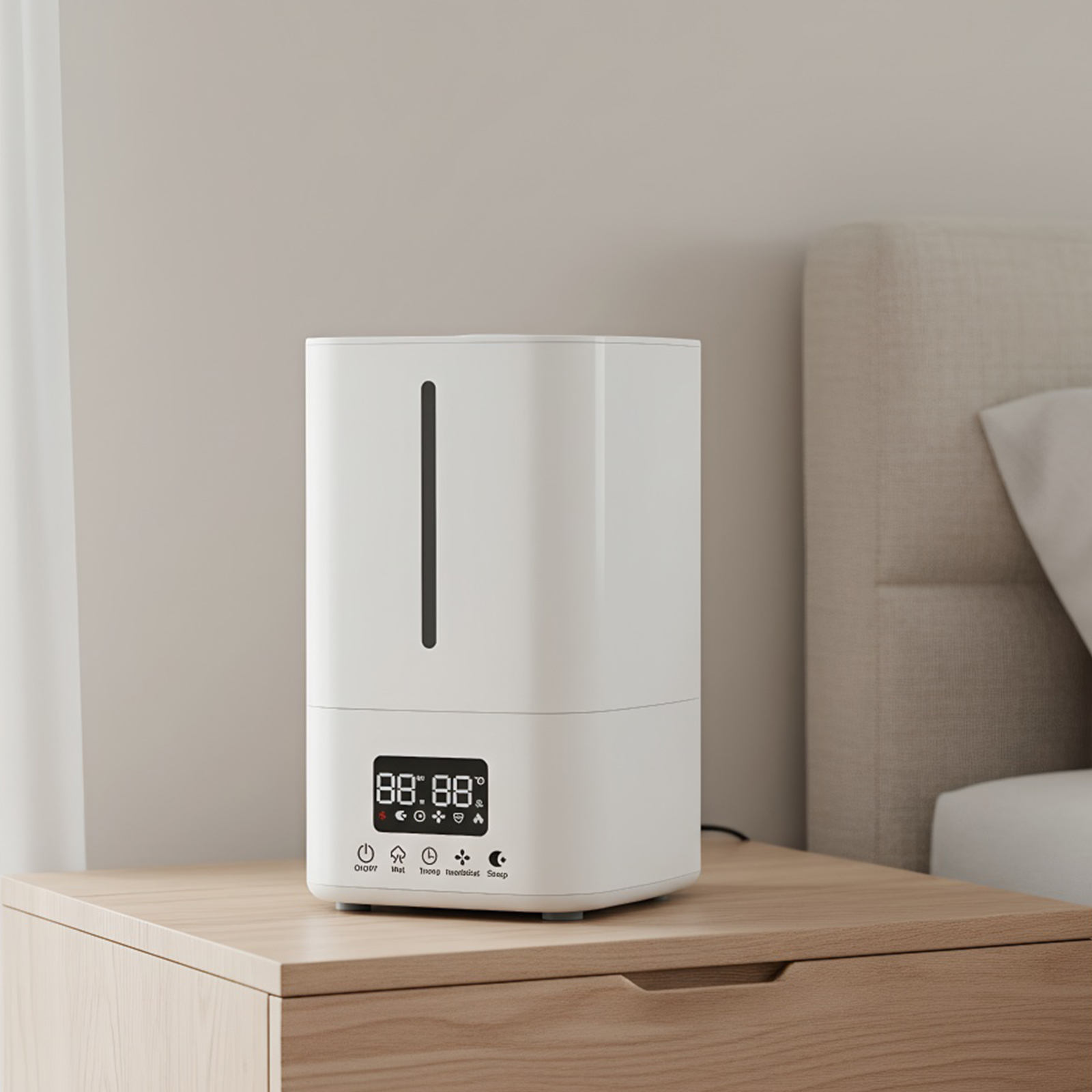 Umidificador Inteligente 5L co - Baby Nursery Air Purifier avaliação e preço