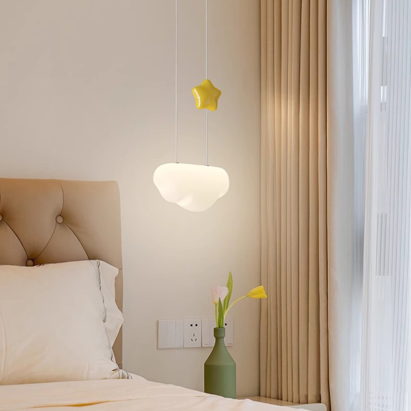 Lustre de Nuvem Minimalista, Q - Baby Nursery Chandelier avaliação e preço