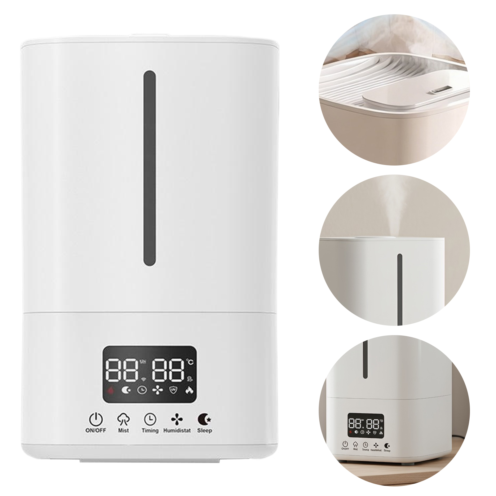Umidificador de Ar 5L com Puri - Baby Nursery Air Purifier avaliação e preço