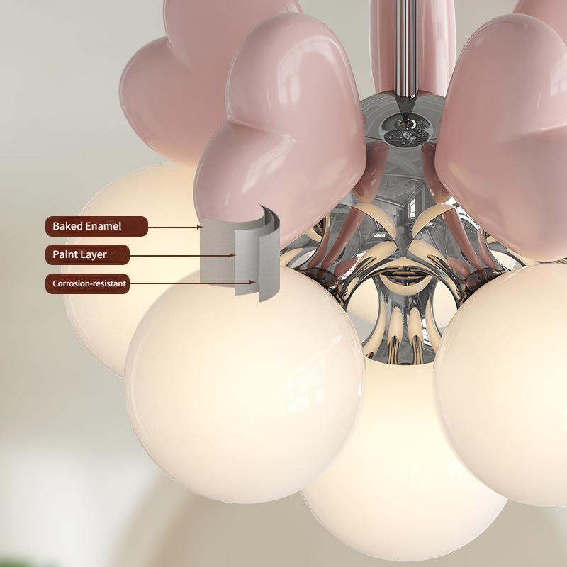 Luminária de Teto LED E27 em F - Baby Nursery Chandelier avaliação e preço