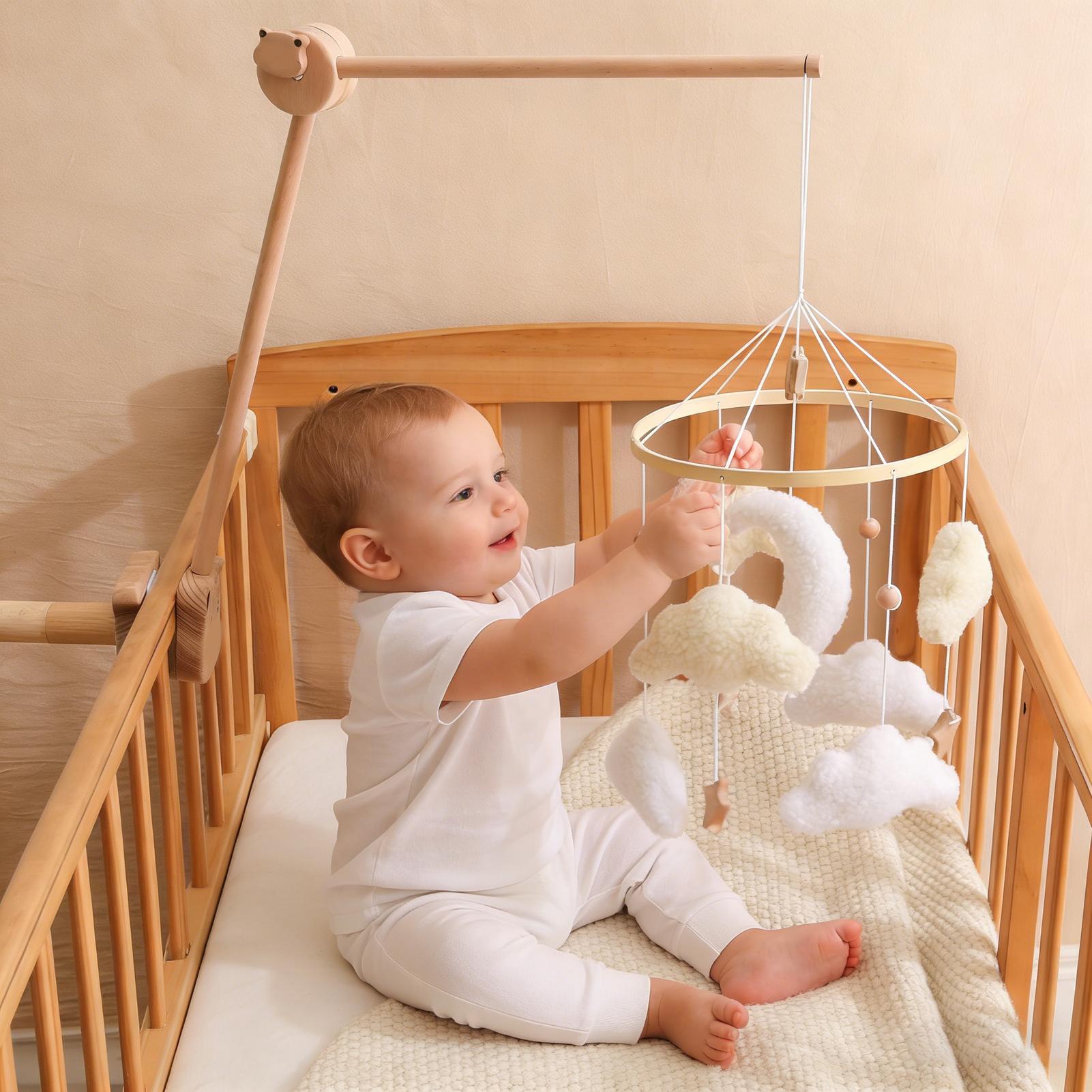 Móbile de Berço de Madeira com - Baby Nursery Hamper avaliação e preço